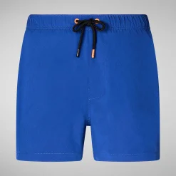 Costumi Da Bagno^Save The Duck Costume Da Bagno Uomo Demna Blu Elettrico