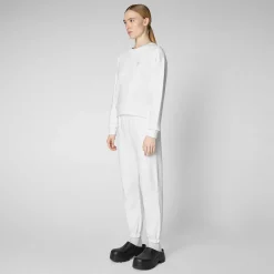 T-Shirt & Felpe^Save The Duck Felpa Donna Ligia In Bianco