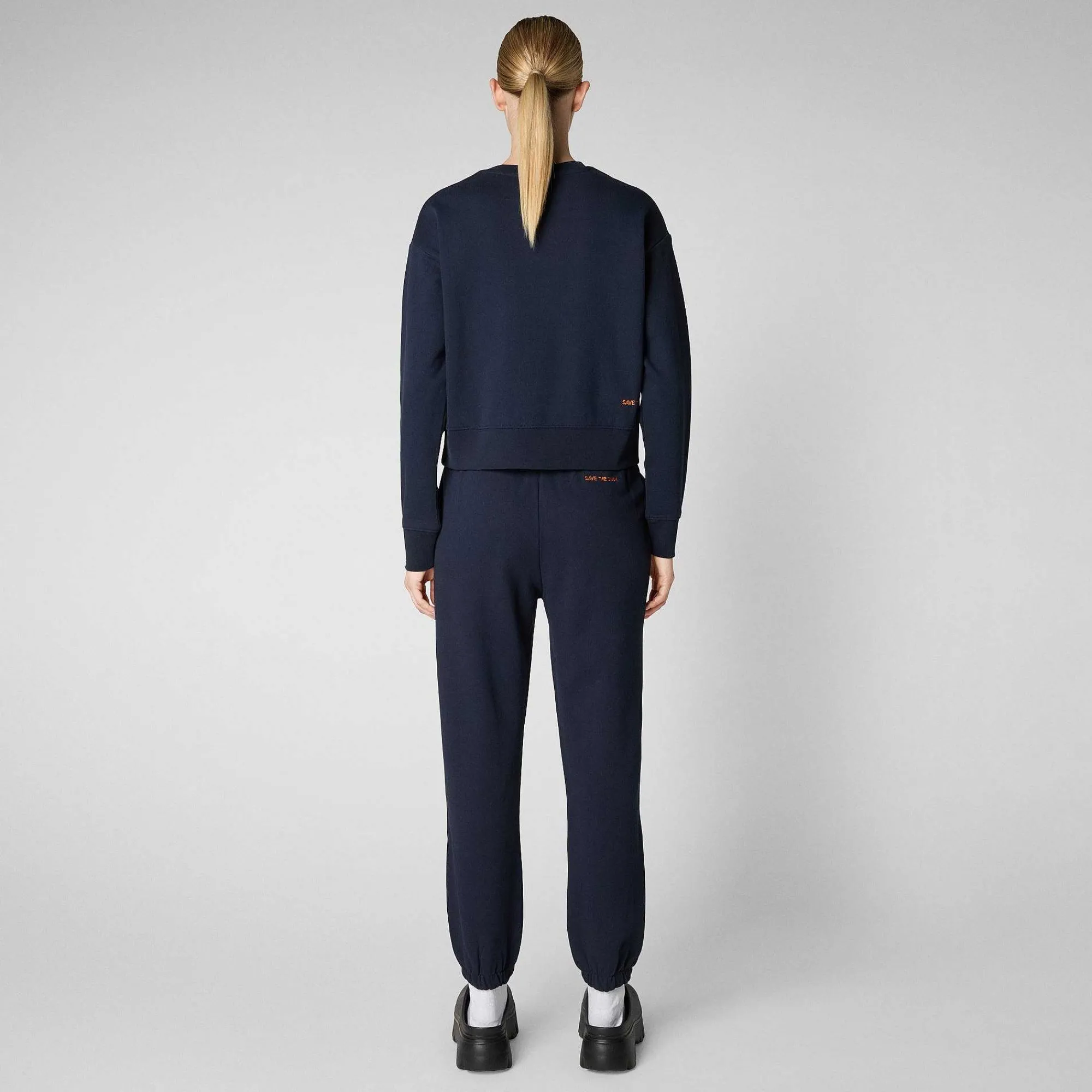T-Shirt & Felpe^Save The Duck Felpa Donna Ligia In Blu Navy