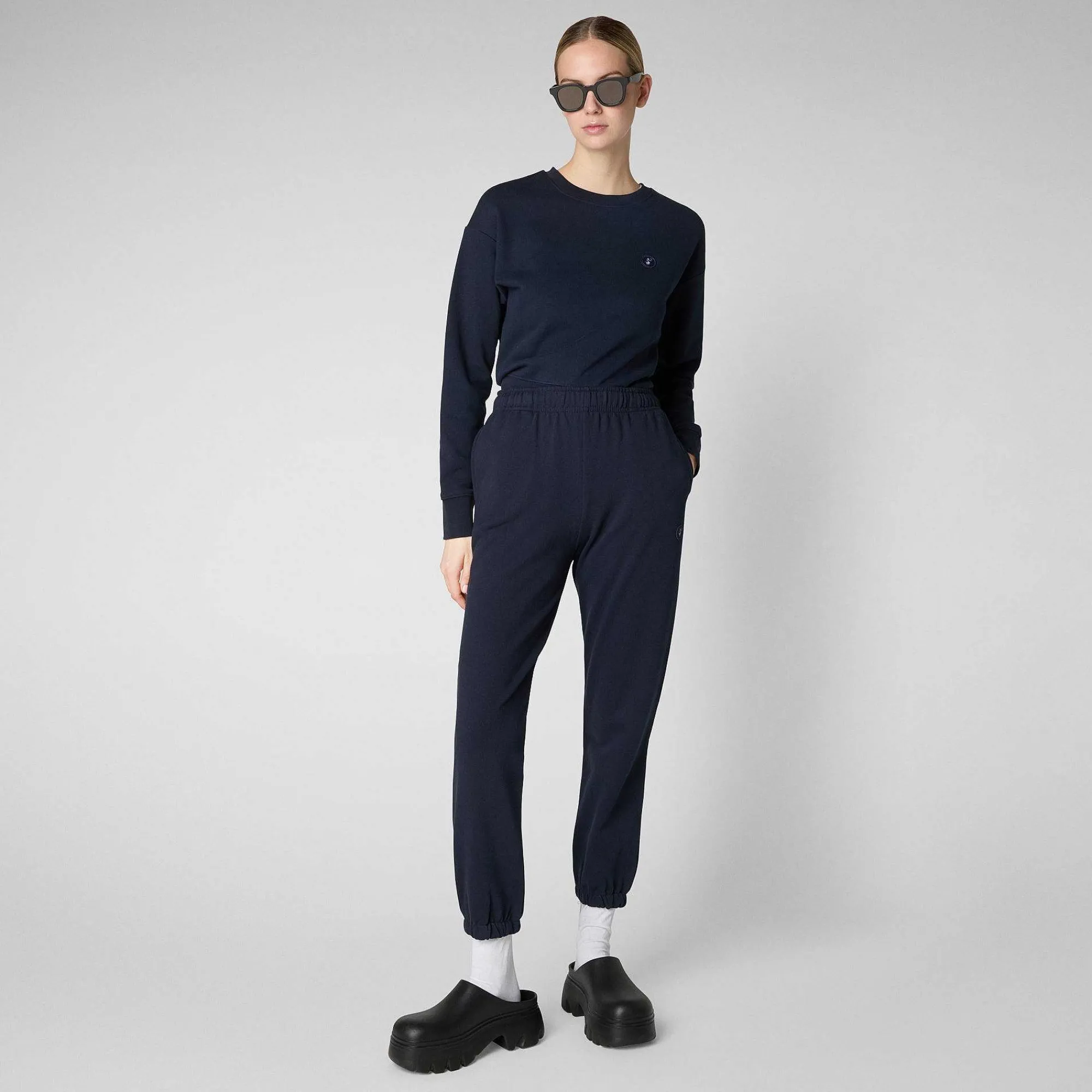 T-Shirt & Felpe^Save The Duck Felpa Donna Ligia In Blu Navy