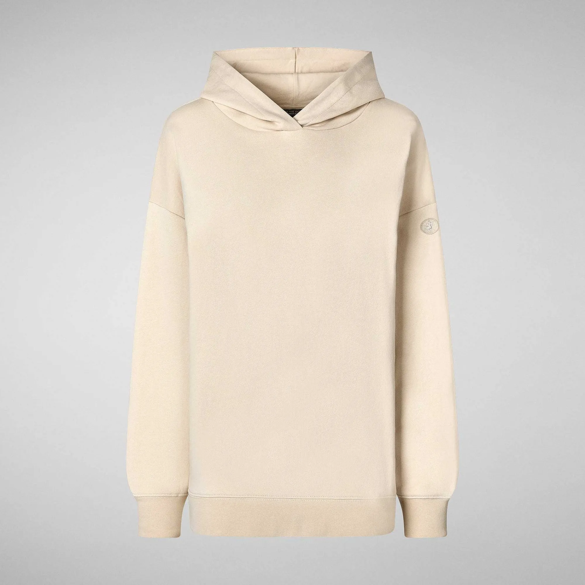 T-Shirt & Felpe^Save The Duck Felpa Donna Ode In Beige Crema