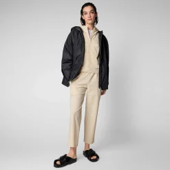 T-Shirt & Felpe^Save The Duck Felpa Donna Pear Beige Crema