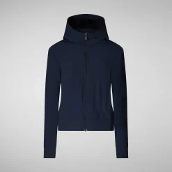 T-Shirt & Felpe^Save The Duck Felpa Donna Pear Blu Navy