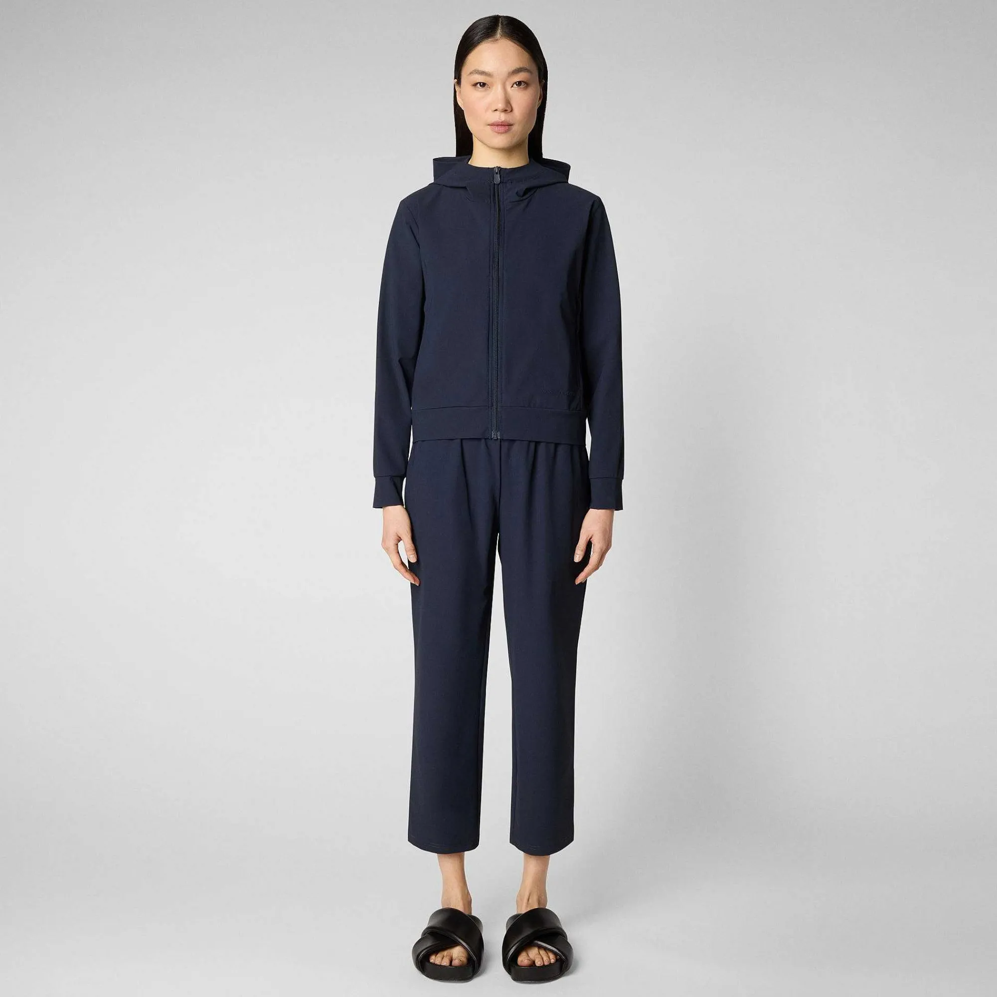 T-Shirt & Felpe^Save The Duck Felpa Donna Pear Blu Navy