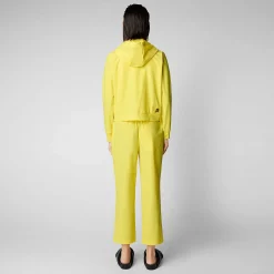 T-Shirt & Felpe^Save The Duck Felpa Donna Pear Giallo Sole