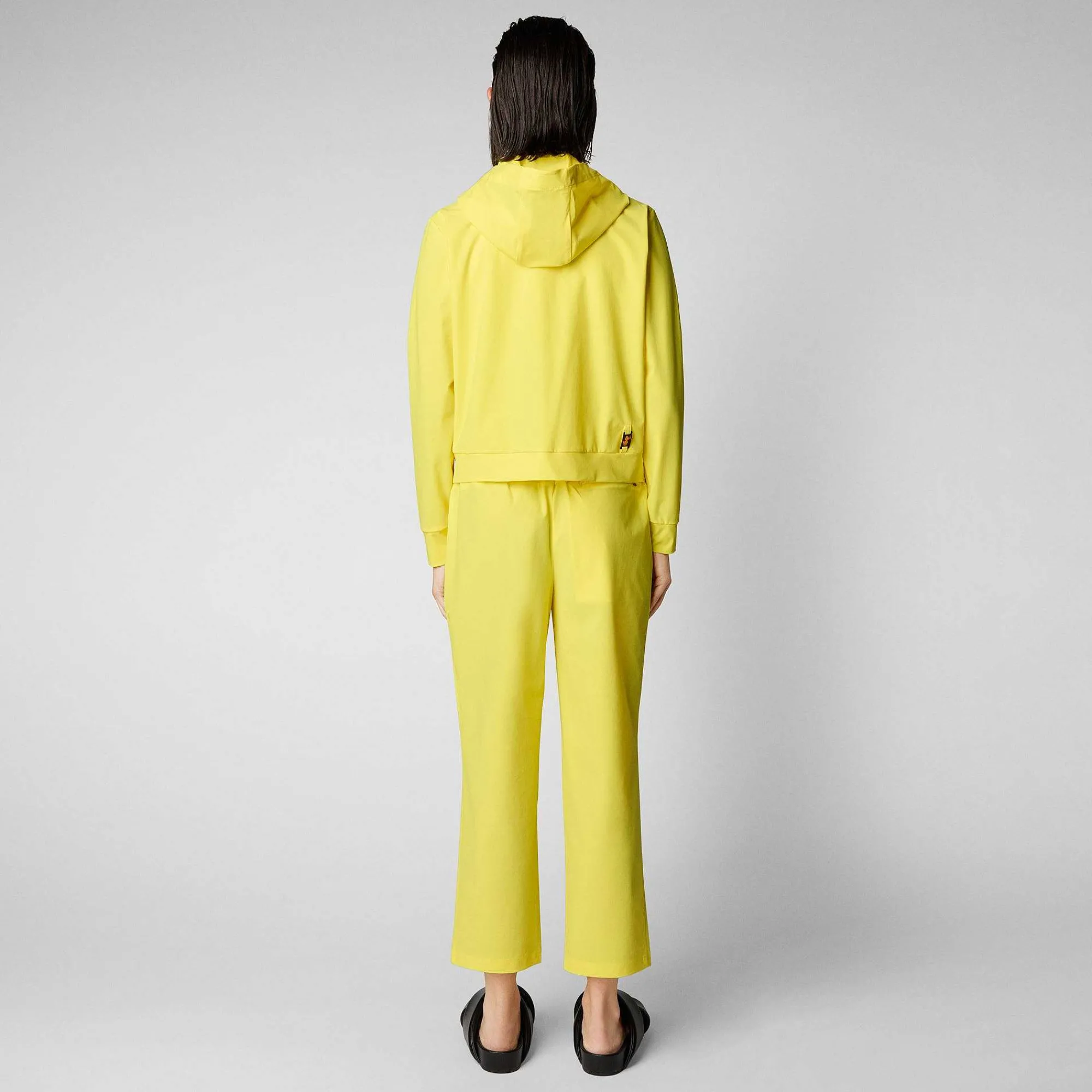 T-Shirt & Felpe^Save The Duck Felpa Donna Pear Giallo Sole