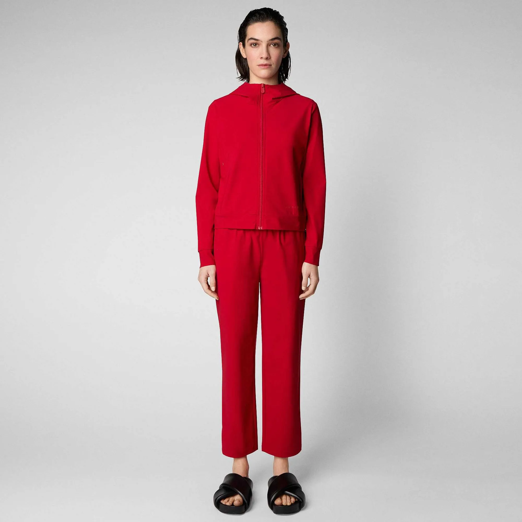 T-Shirt & Felpe^Save The Duck Felpa Donna Pear Rosso Pomodoro