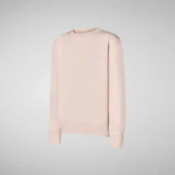 T-Shirt & Felpe^Save The Duck Felpa Unisex Bambino Dano Rosa Pallido