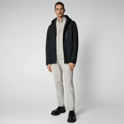 Magliette & Felpe^Save The Duck Felpa Uomo Tulio Grigio Nebbia