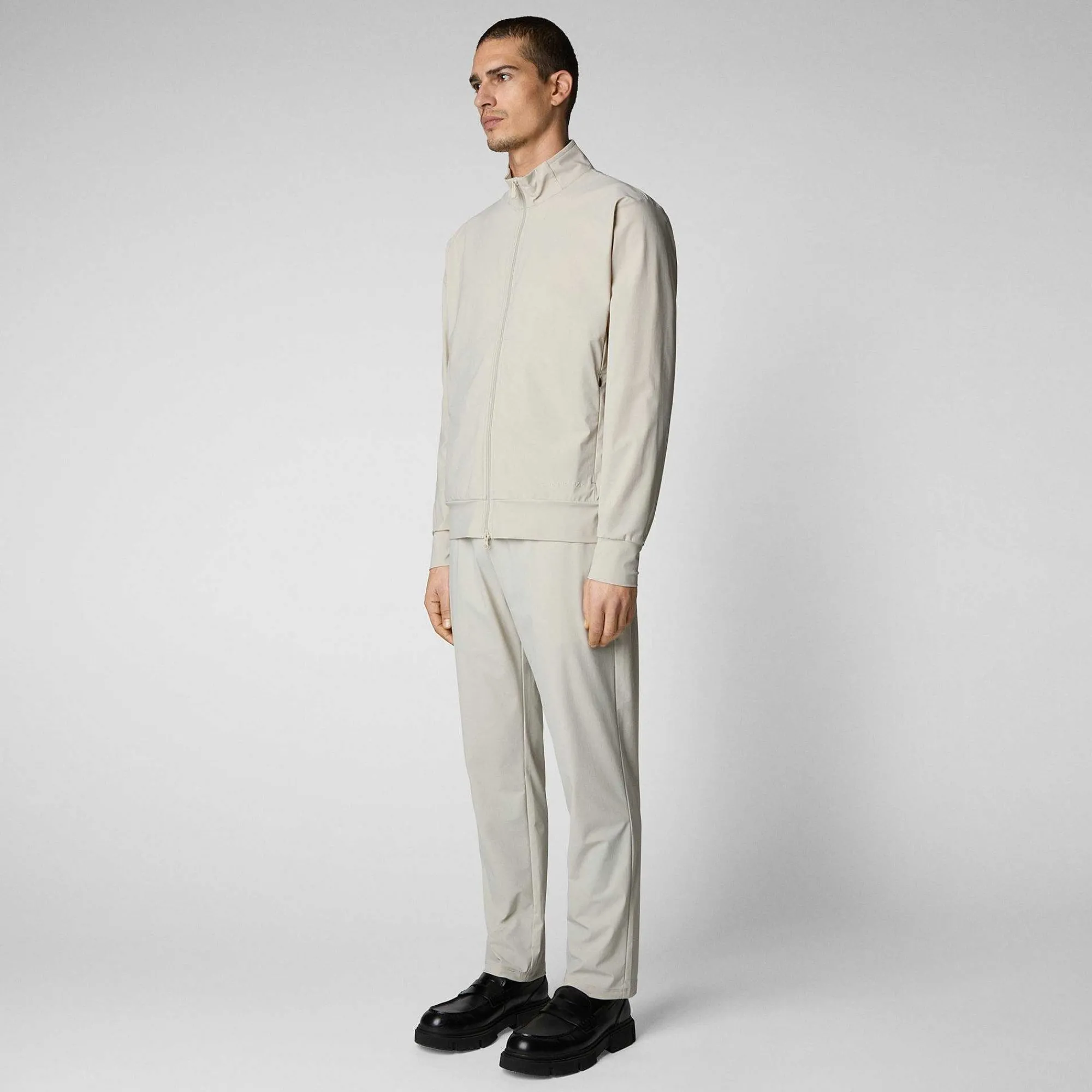 Magliette & Felpe^Save The Duck Felpa Uomo Tulio Grigio Nebbia