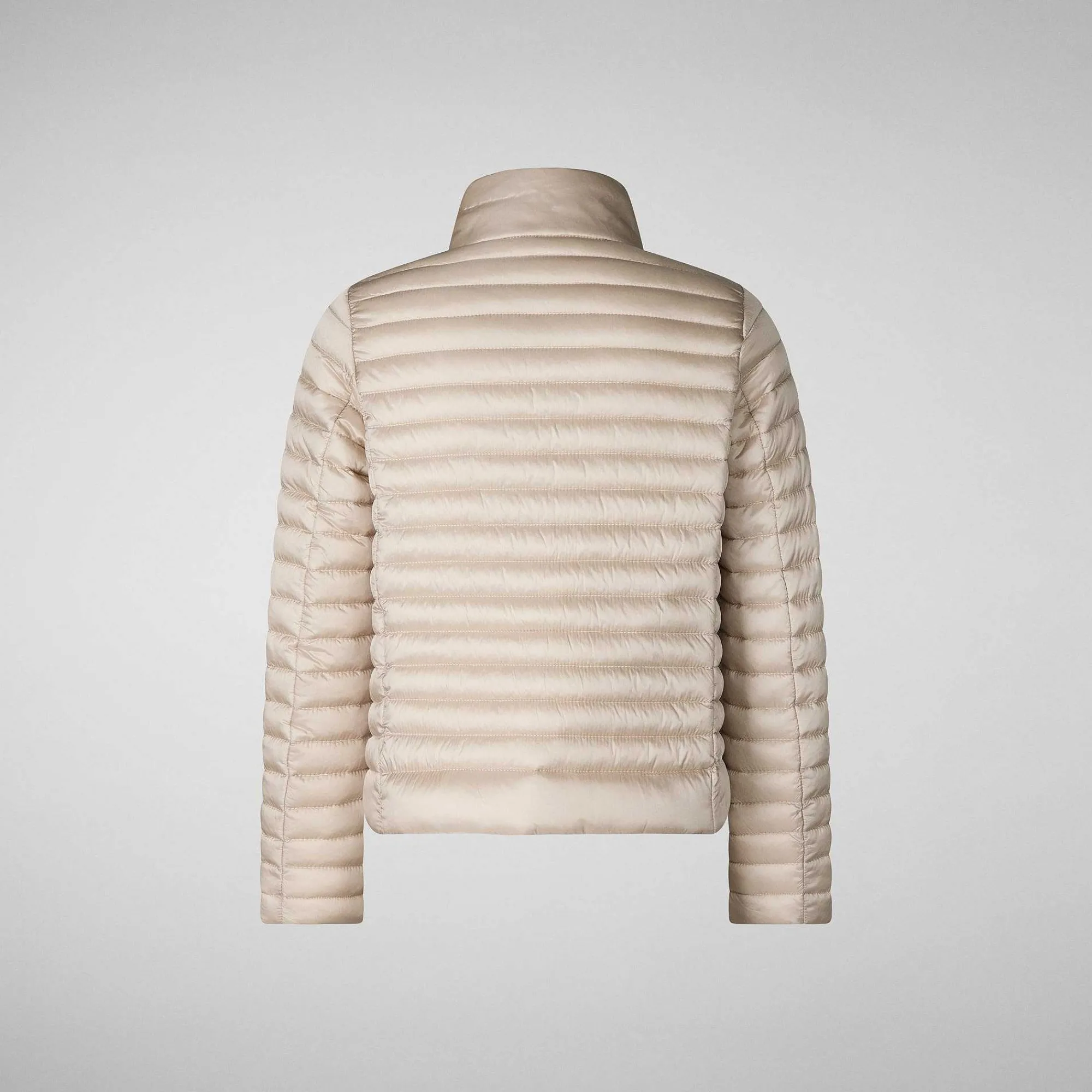 Piumini Animal-Free^Save The Duck Giacca Bambina Aya Beige Sabbia