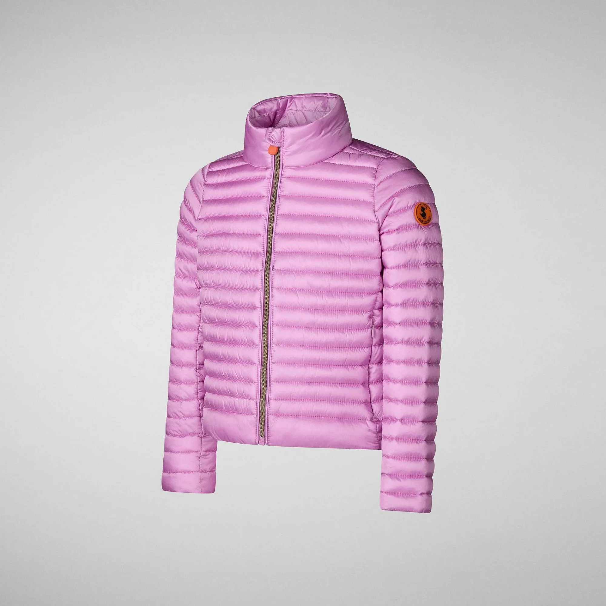 Piumini Animal-Free^Save The Duck Giacca Bambina Aya Violetto
