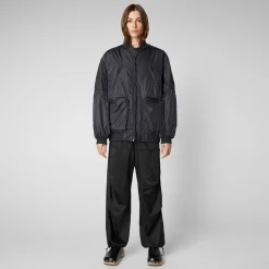 Giacche^Save The Duck Giacca Bomber Unisex Ciara Nero