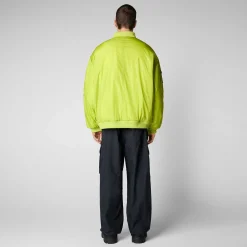 Giacche^Save The Duck Giacca Bomber Unisex Usher In Verde Lime
