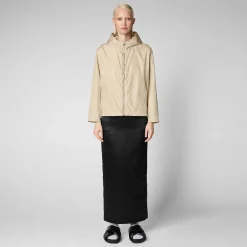 Giacche^Save The Duck Giacca Donna Hope Beige Crema