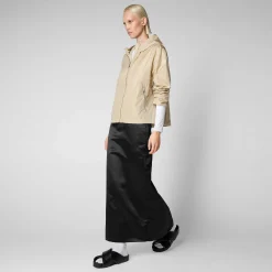 Giacche^Save The Duck Giacca Donna Hope Beige Crema