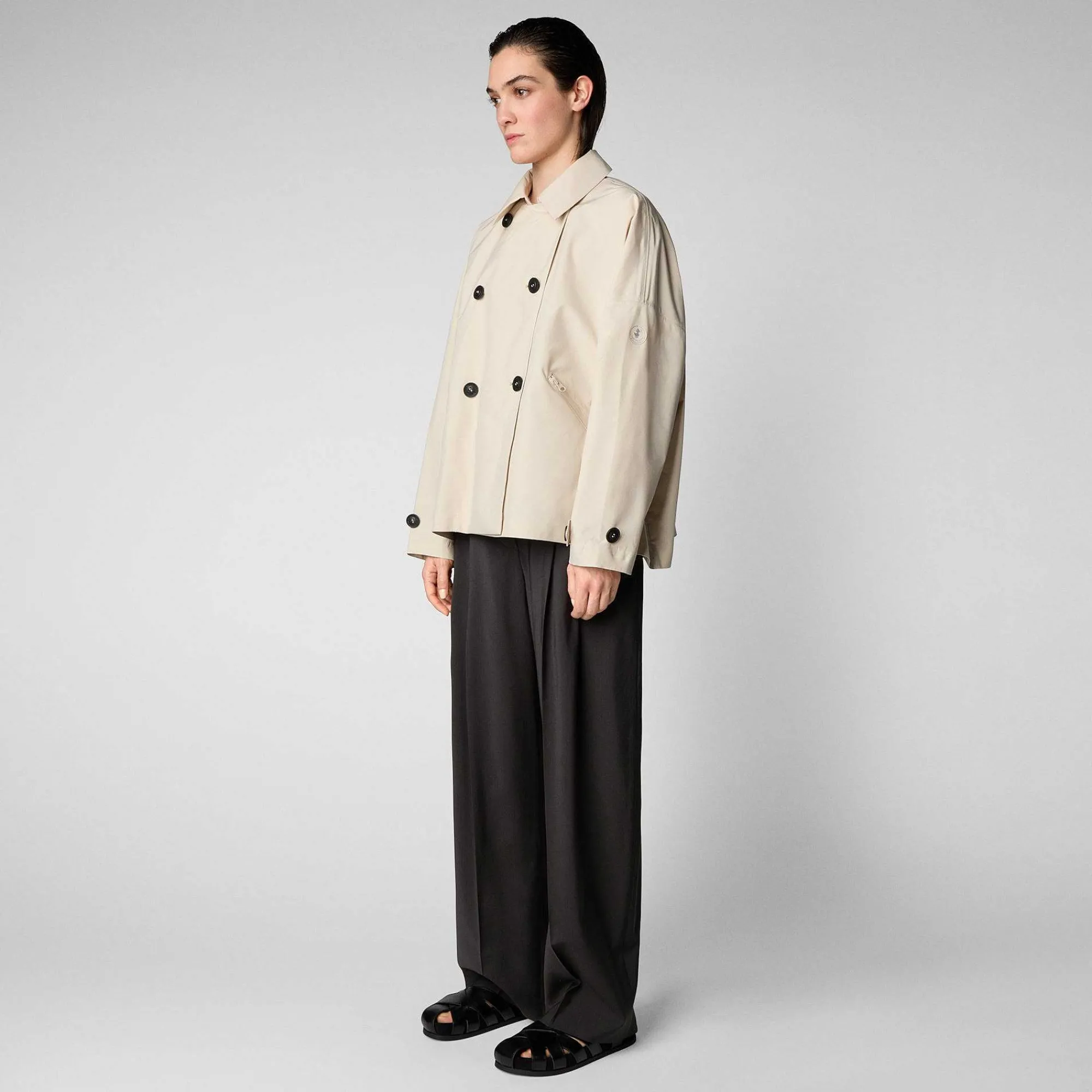 Giacche^Save The Duck Giacca Donna Ina Beige Crema