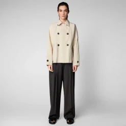 Giacche^Save The Duck Giacca Donna Ina Beige Crema