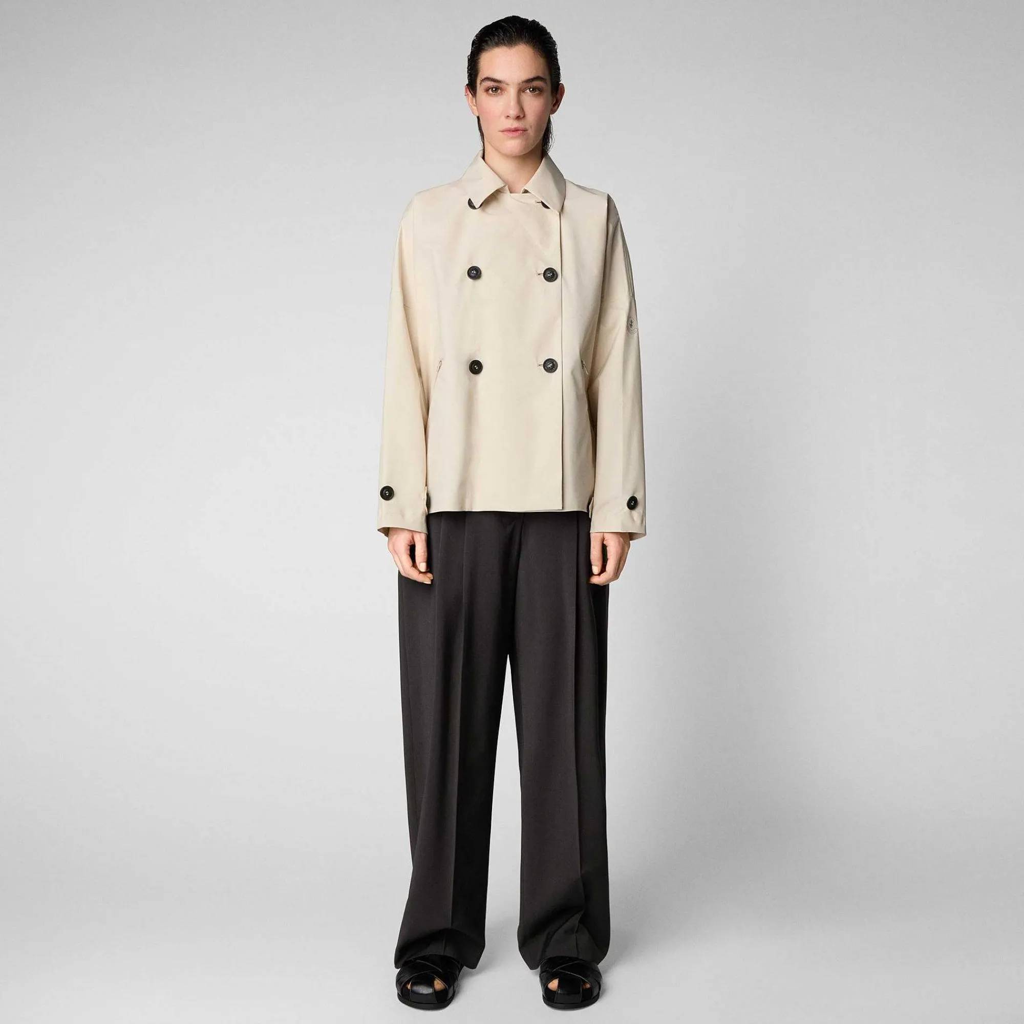 Giacche^Save The Duck Giacca Donna Ina Beige Crema
