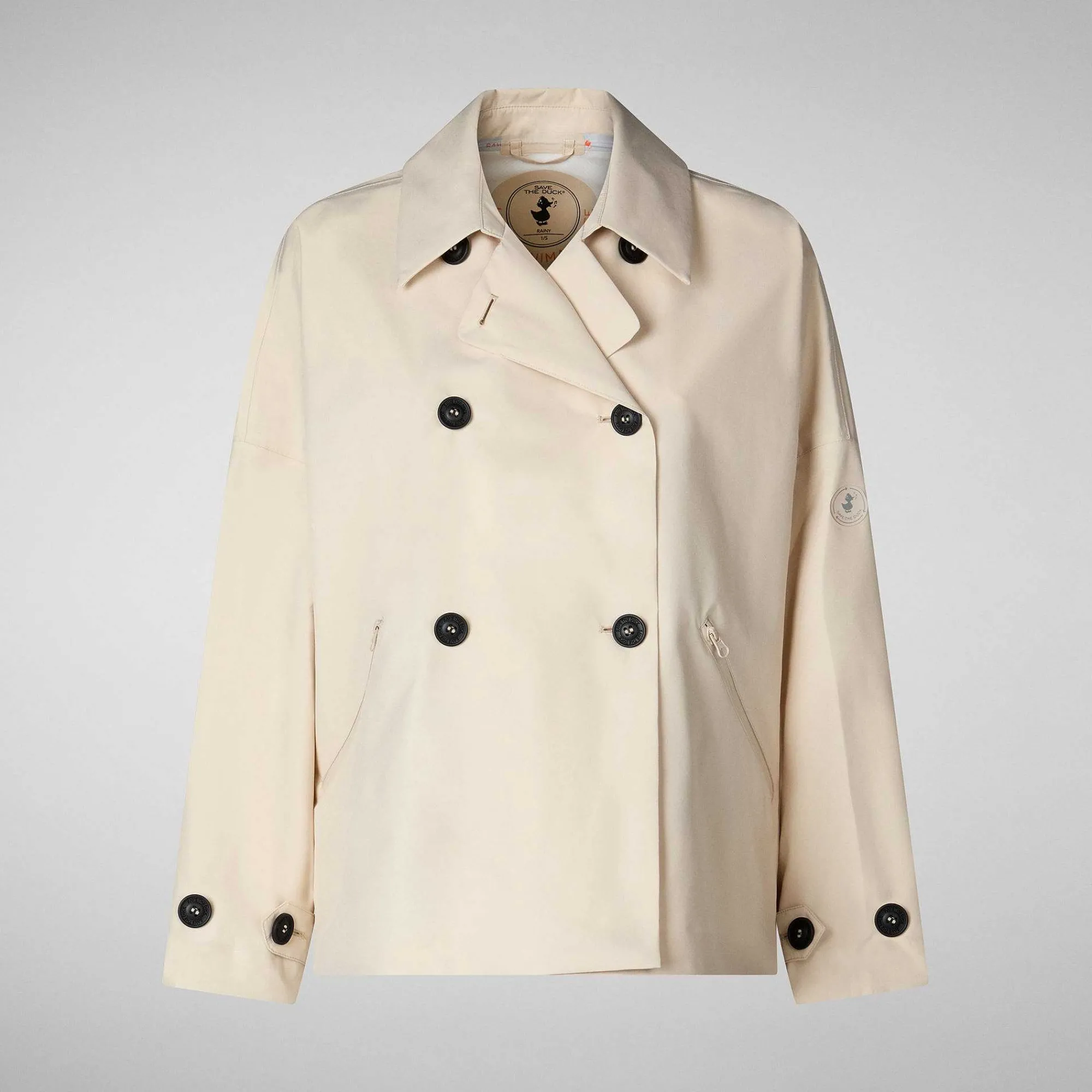 Giacche^Save The Duck Giacca Donna Ina Beige Crema