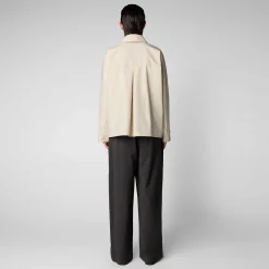 Giacche^Save The Duck Giacca Donna Ina Beige Crema