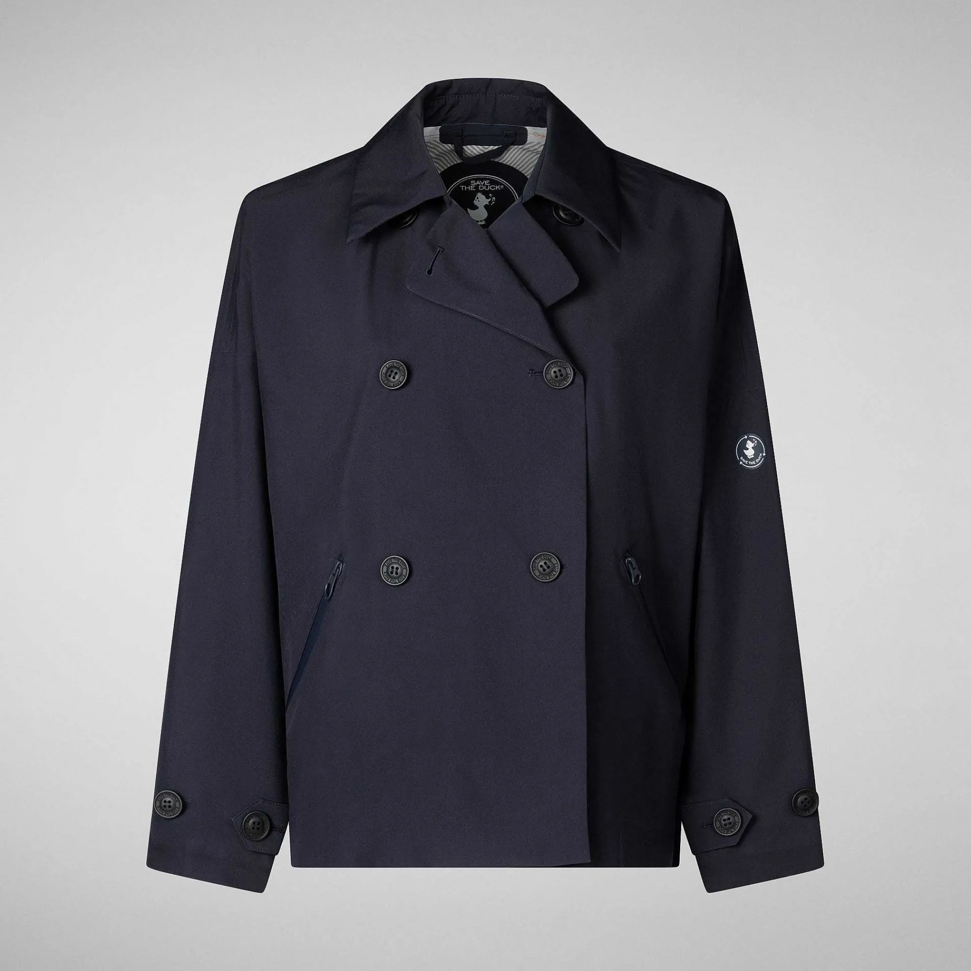 Giacche^Save The Duck Giacca Donna Ina Blu Nero