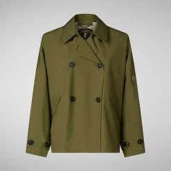 Giacche^Save The Duck Giacca Donna Ina Verde Oliva