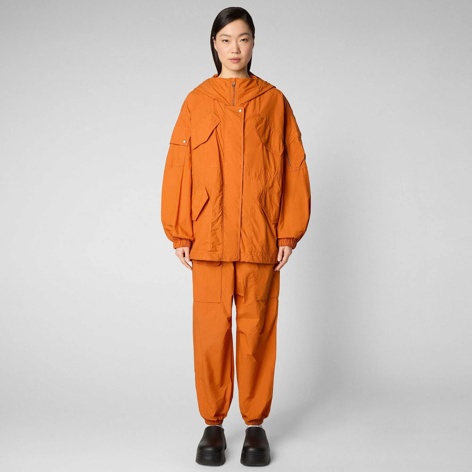 Giacche^Save The Duck Giacca Donna Juna Arancione Ambra