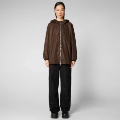 Giacche^Save The Duck Giacca Donna Nika Soil Brown
