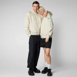 Giacche^Save The Duck Giacca Unisex Olen Beige Crema