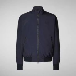 Giacche^Save The Duck Giacca Uomo Finlay Blu Nero