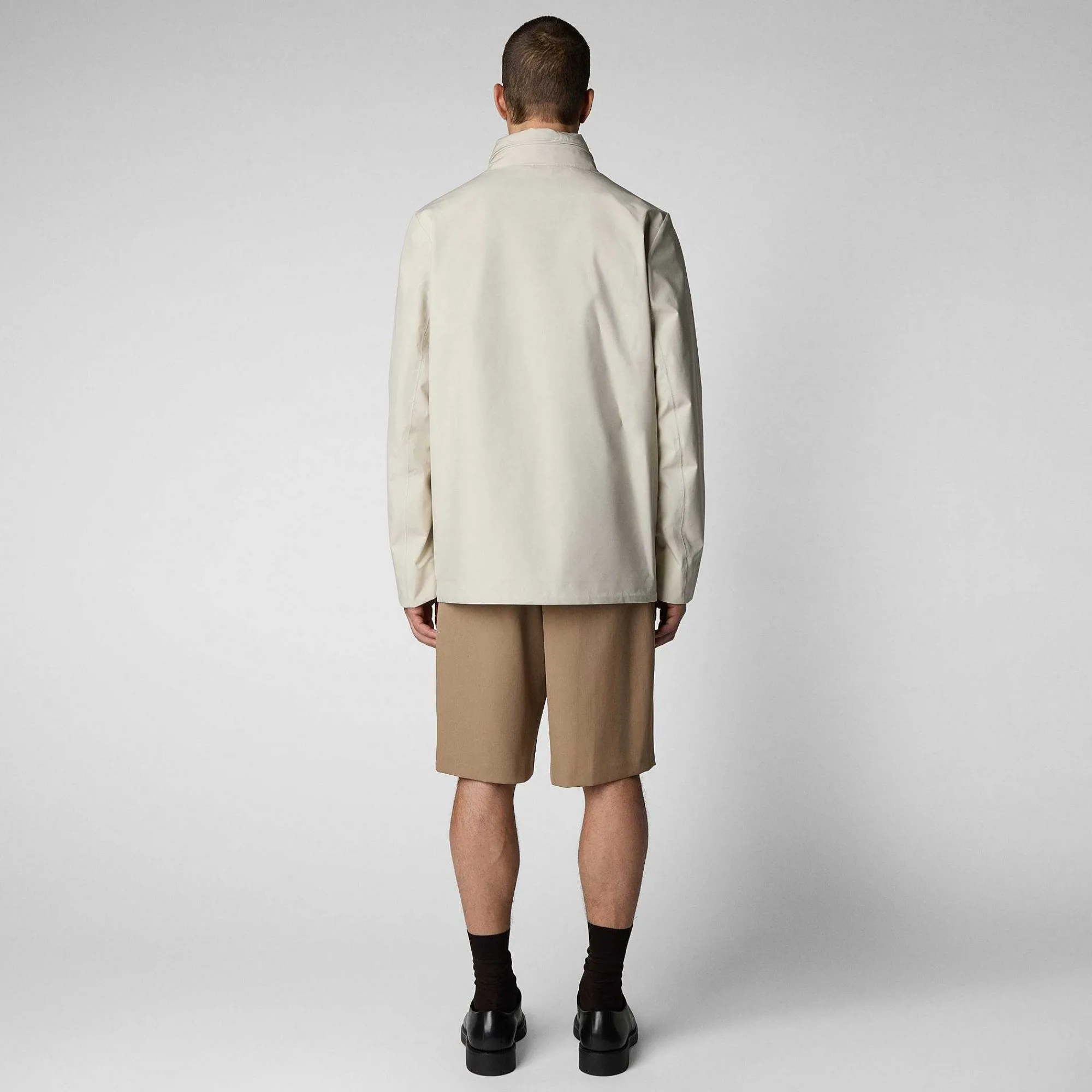 Giacche^Save The Duck Giacca Uomo Irving Beige Crema