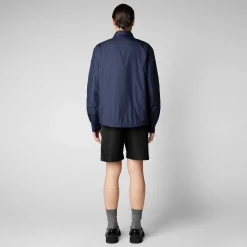 Giacche^Save The Duck Giacca Uomo Jani Blu Navy