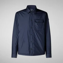 Giacche^Save The Duck Giacca Uomo Jani Blu Navy