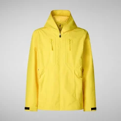 Giacche^Save The Duck Giacca Uomo Vian Giallo