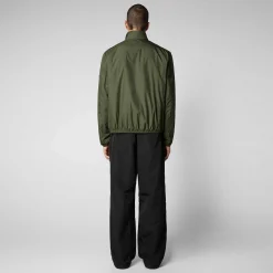 Giacche^Save The Duck Giacca Uomo Yonas Verde Oliva