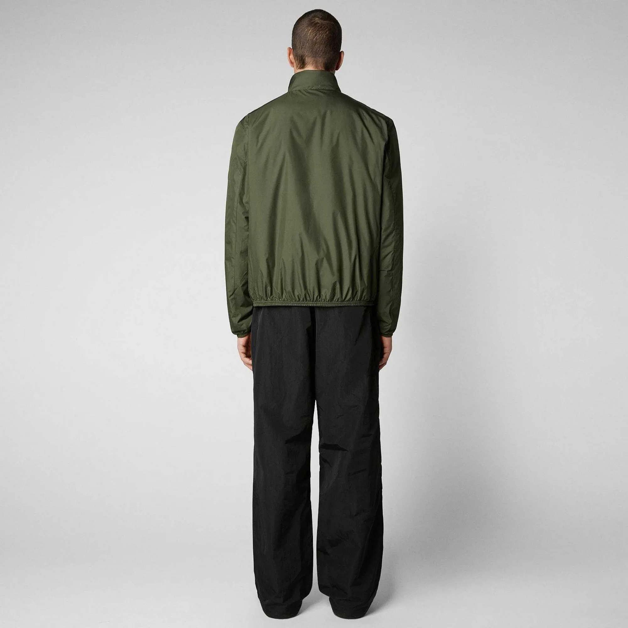 Giacche^Save The Duck Giacca Uomo Yonas Verde Oliva