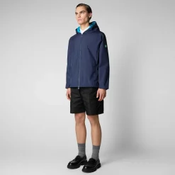 Giacche^Save The Duck Giacca Uomo Zayn Blu Navy
