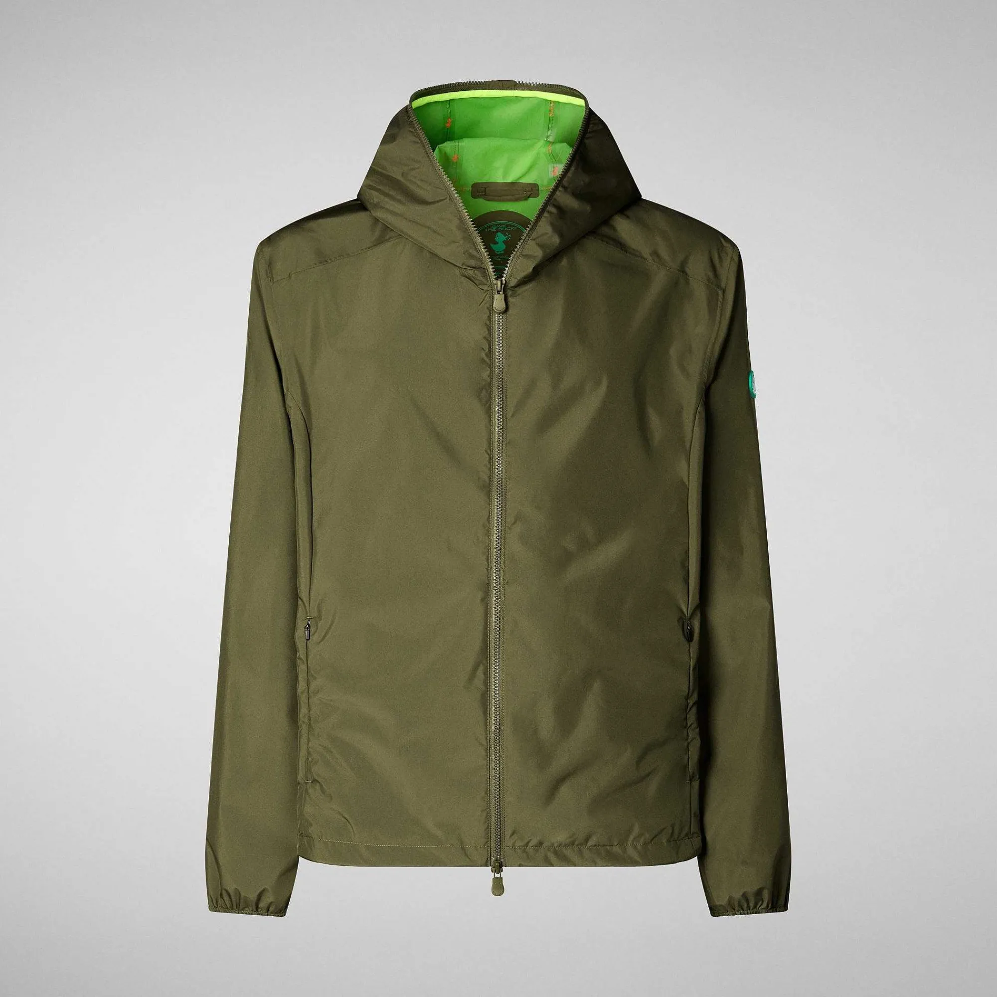 Giacche^Save The Duck Giacca Uomo Zayn Verde Oliva