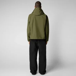 Giacche^Save The Duck Giacca Uomo Zayn Verde Oliva