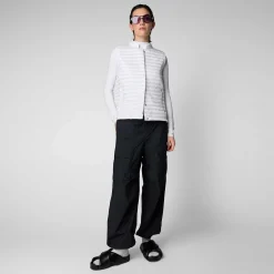 Gilets^Save The Duck Gilet Donna Aria Bianco