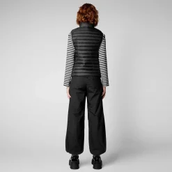 Gilets^Save The Duck Gilet Imbottito Donna Charlotte Nero