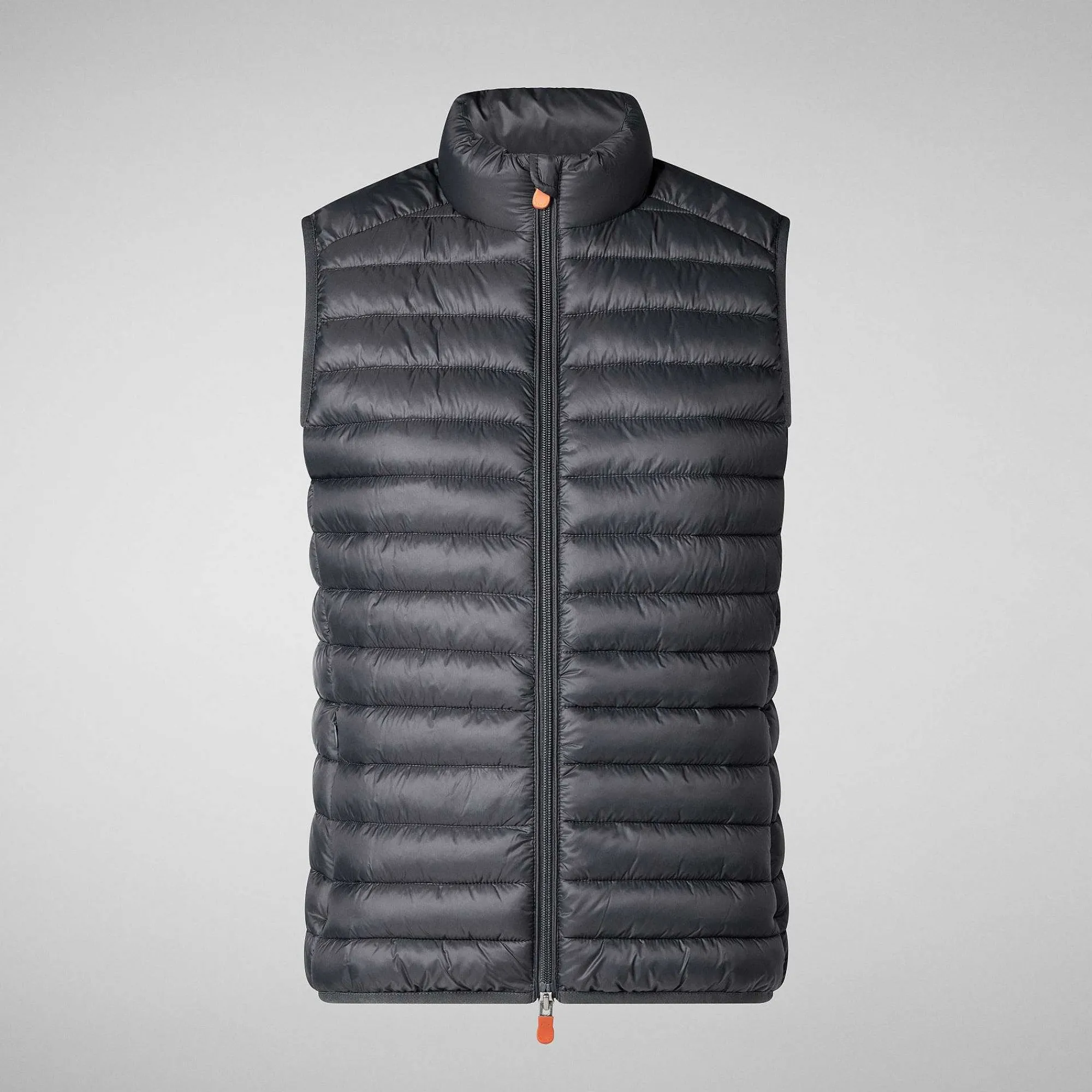 Gilets^Save The Duck Gilet Imbottito Donna Charlotte Grigio Tempesta