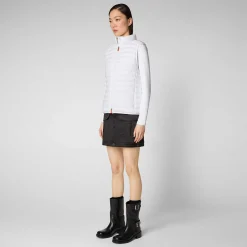 Gilets^Save The Duck Gilet Imbottito Donna Charlotte Bianco