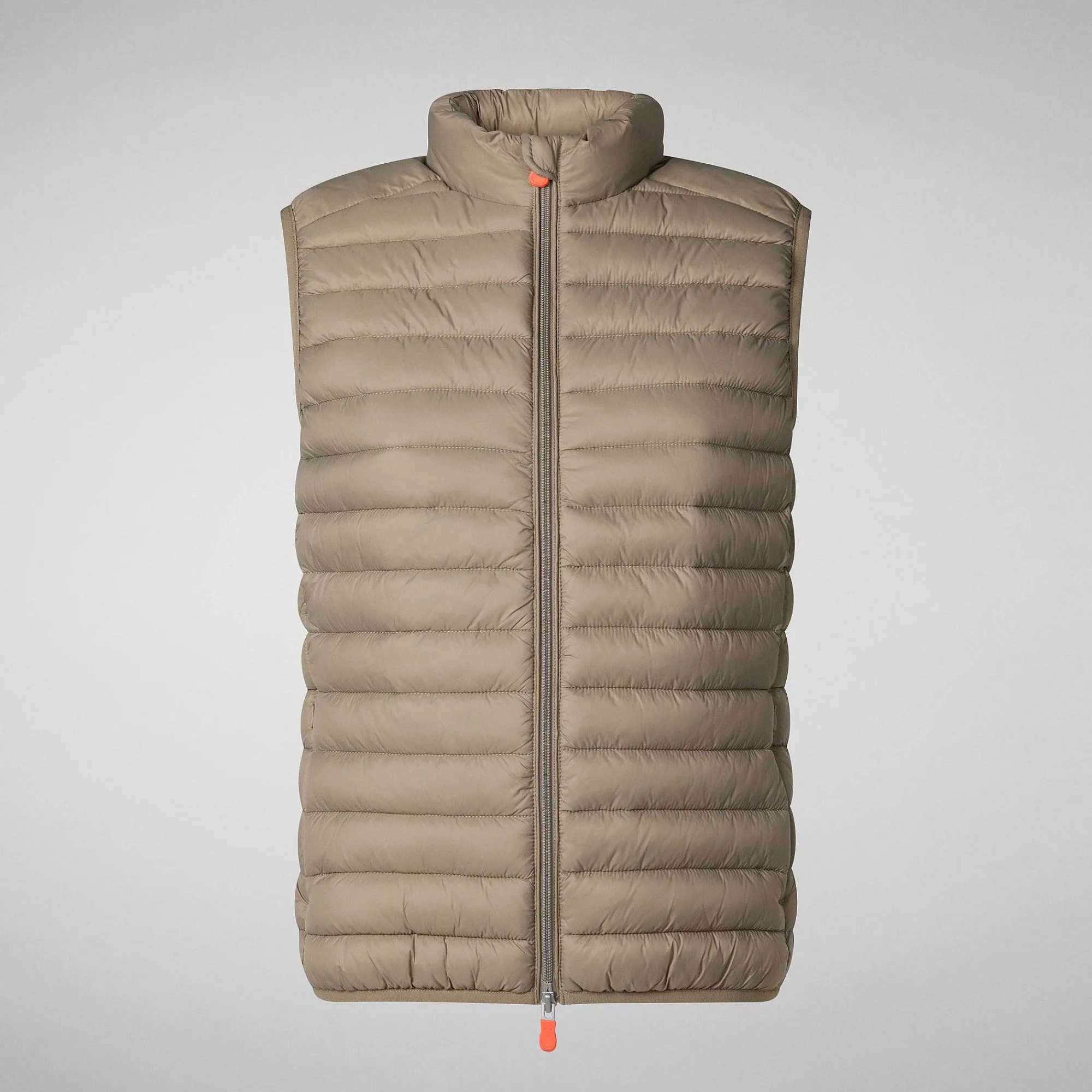 Gilets^Save The Duck Gilet Imbottito Donna Charlotte Grigio Elefante