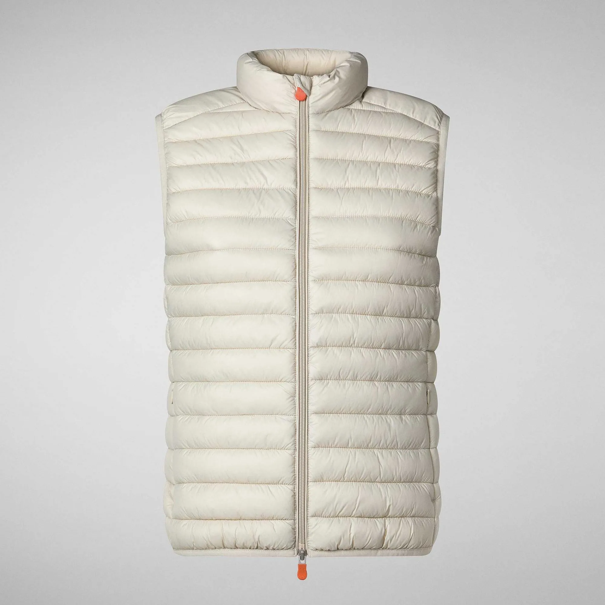 Gilets^Save The Duck Gilet Imbottito Donna Charlotte Beige Chiaro