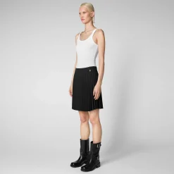 Pantaloni & Gonne^Save The Duck Gonna Donna Ilsa Nero