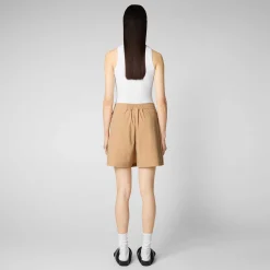 Pantaloni & Gonne^Save The Duck Gonna Pantalone Donna Brona Beige Biscotto