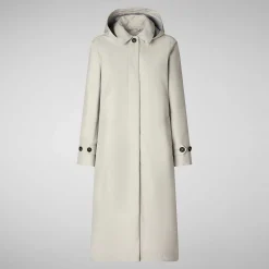 Impermeabili^Save The Duck Impermeabile Donna Asia Beige Chiaro