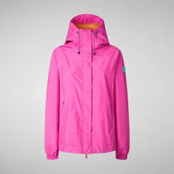 Impermeabili^Save The Duck Impermeabile Donna Suki Fucsia